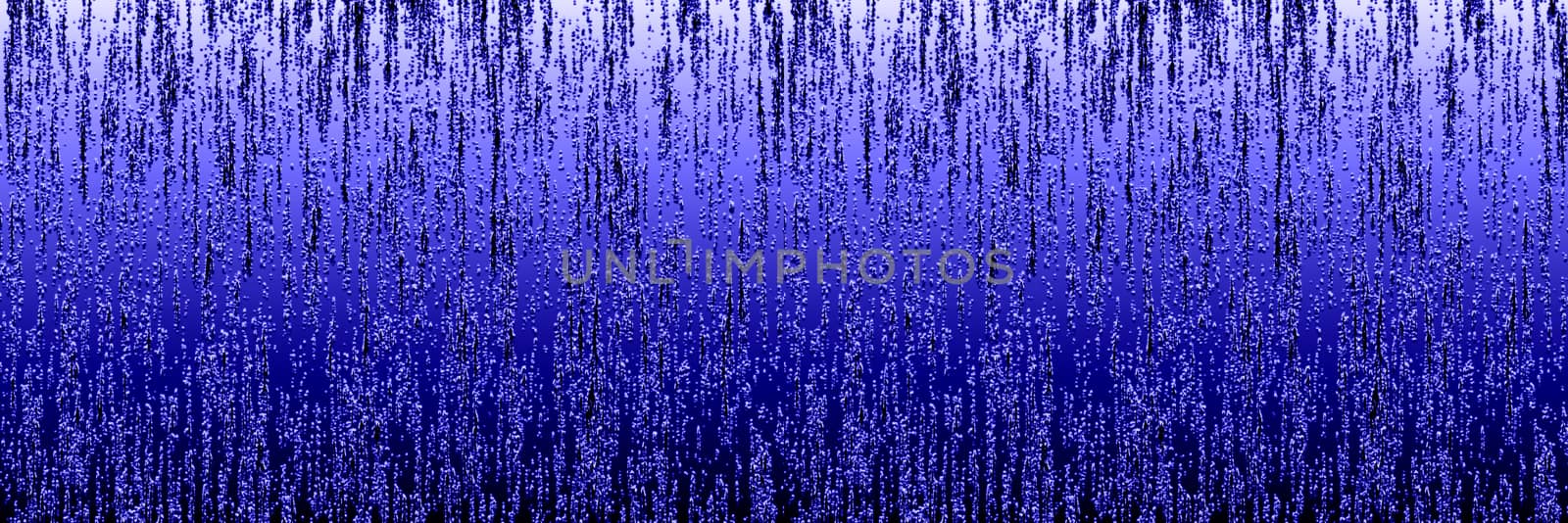 Frosty blue glass surface with ice gradient decorative patterns. Abstract background. Postcard concept. Panoramic view. Banner.