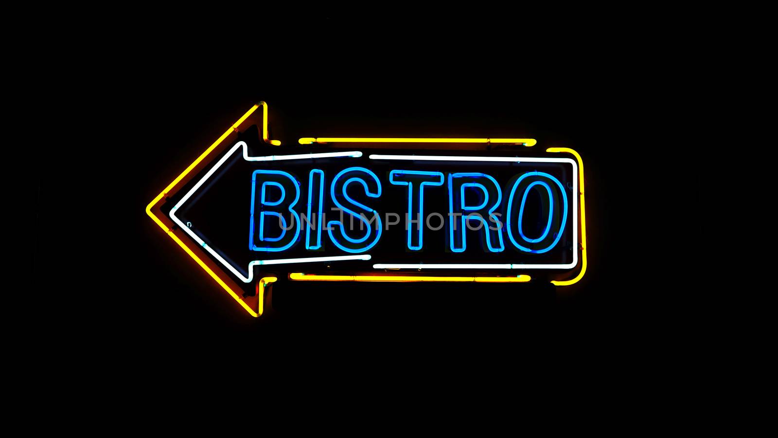 Bistro neon sign. by gnepphoto