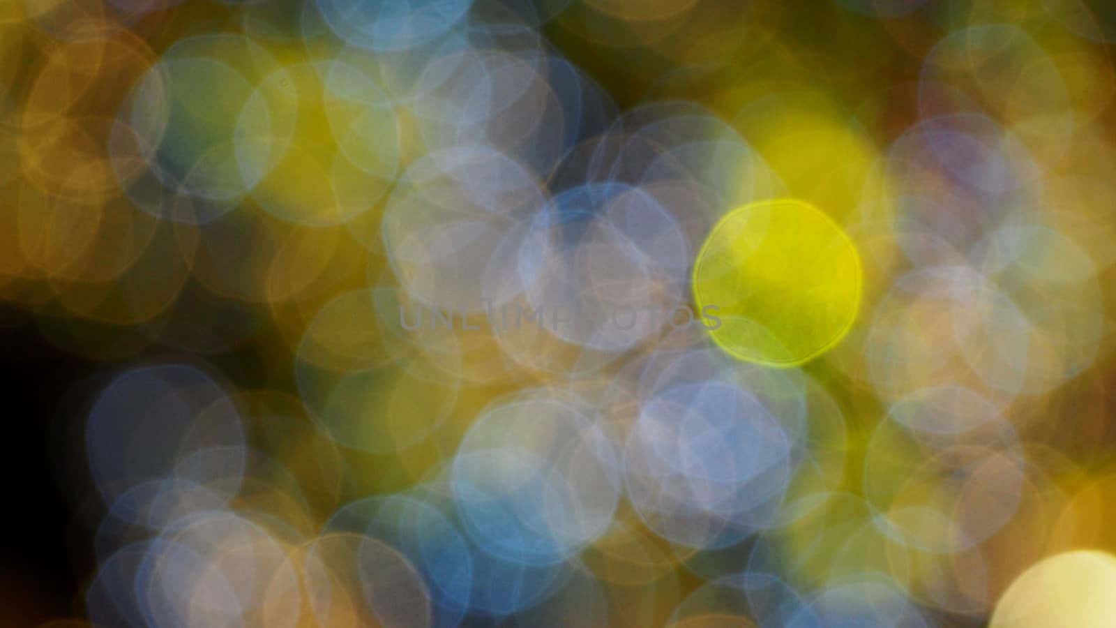 Colorful blurred bokeh lights. by gnepphoto