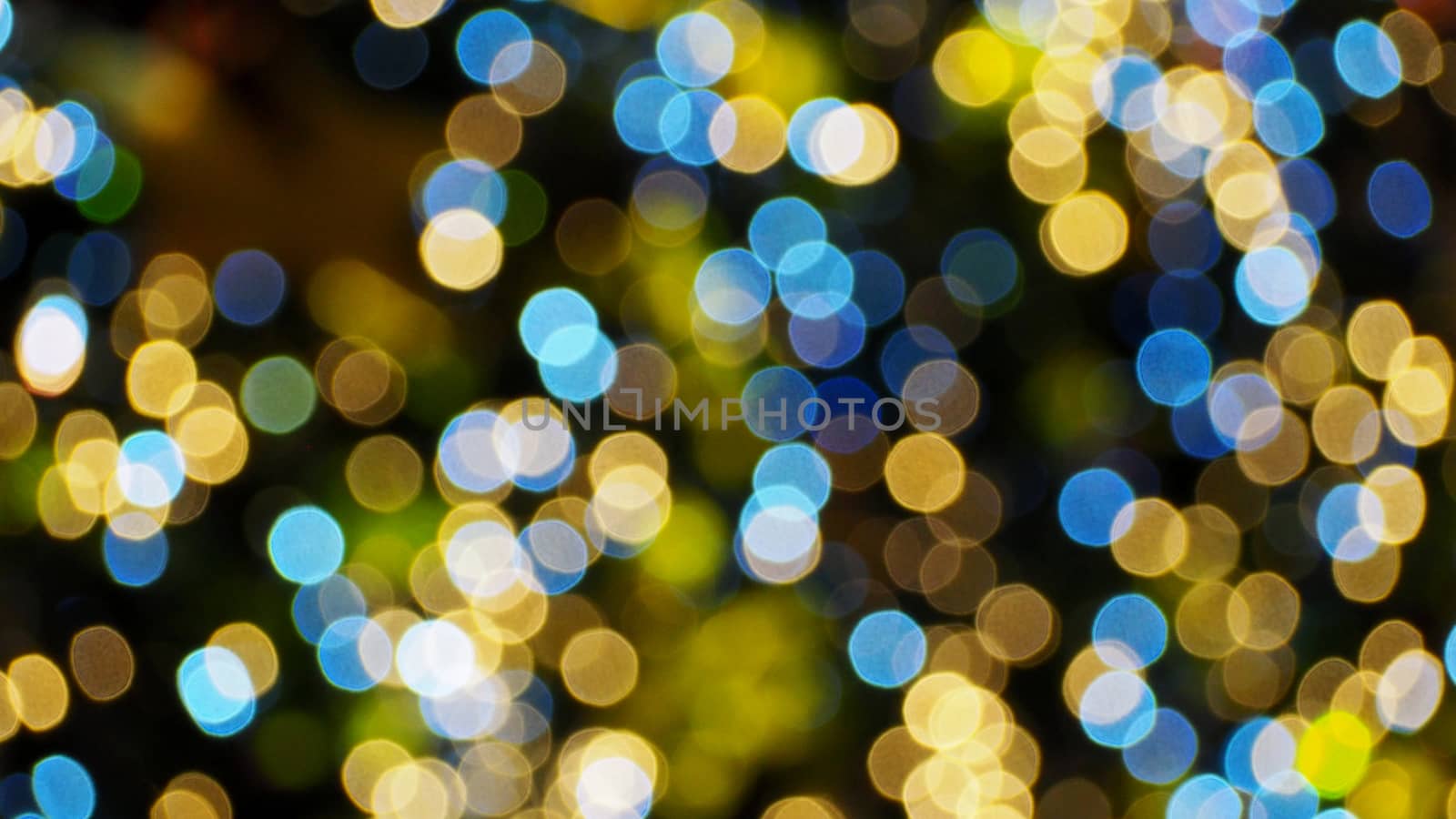 Colorful blurred bokeh lights. by gnepphoto