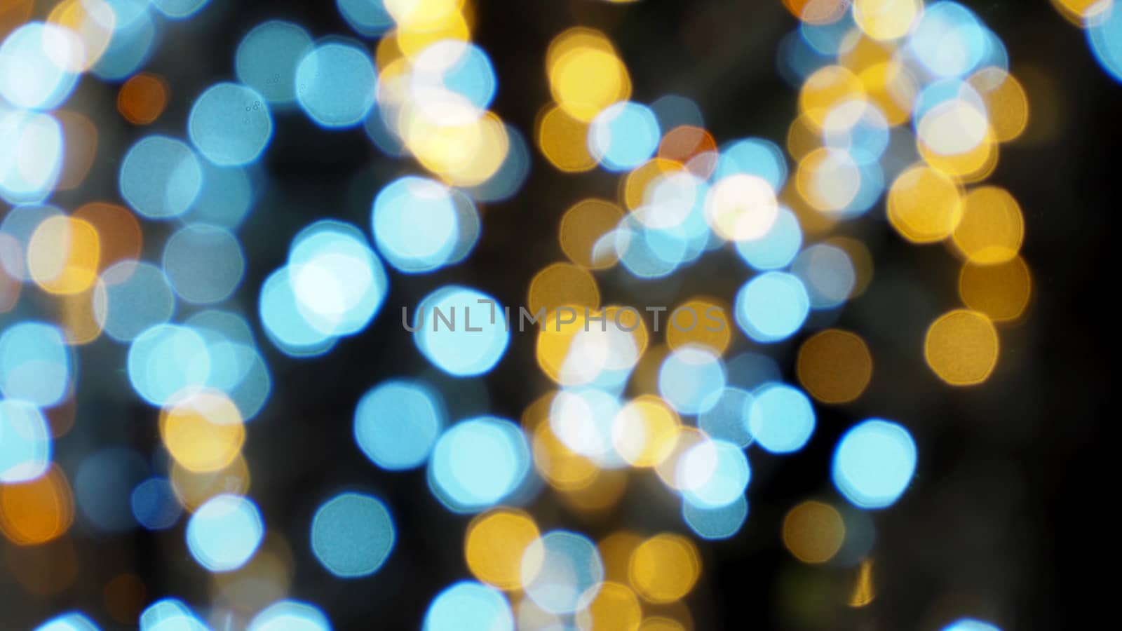 Colorful blurred bokeh lights. by gnepphoto