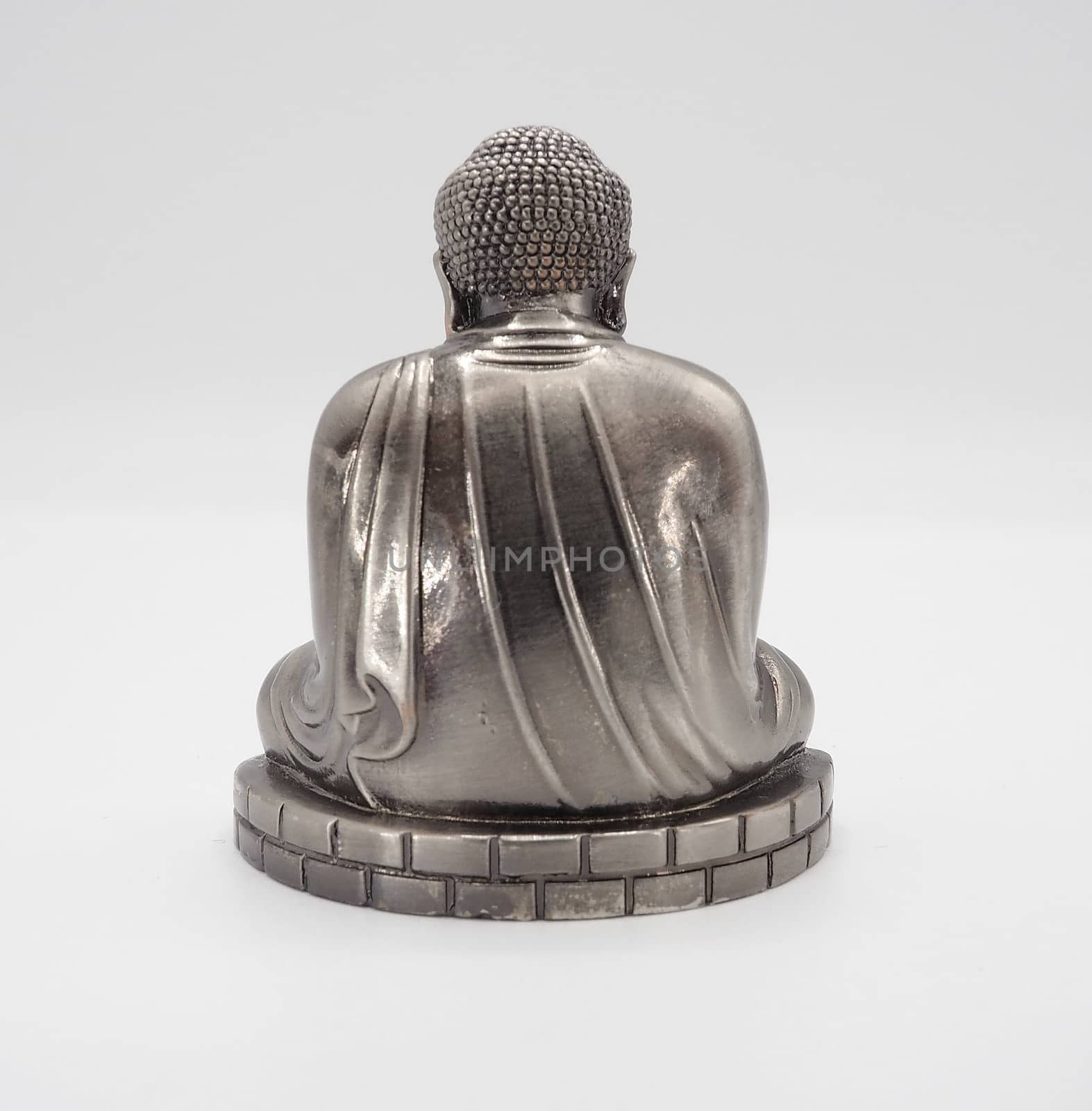 Great buddha or Daibutsu silver model. by gnepphoto