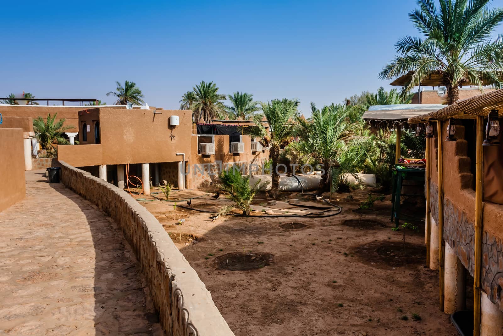 Ushaiqer Heritage Village is a popular tourist attraction some 250 km from Riyadh