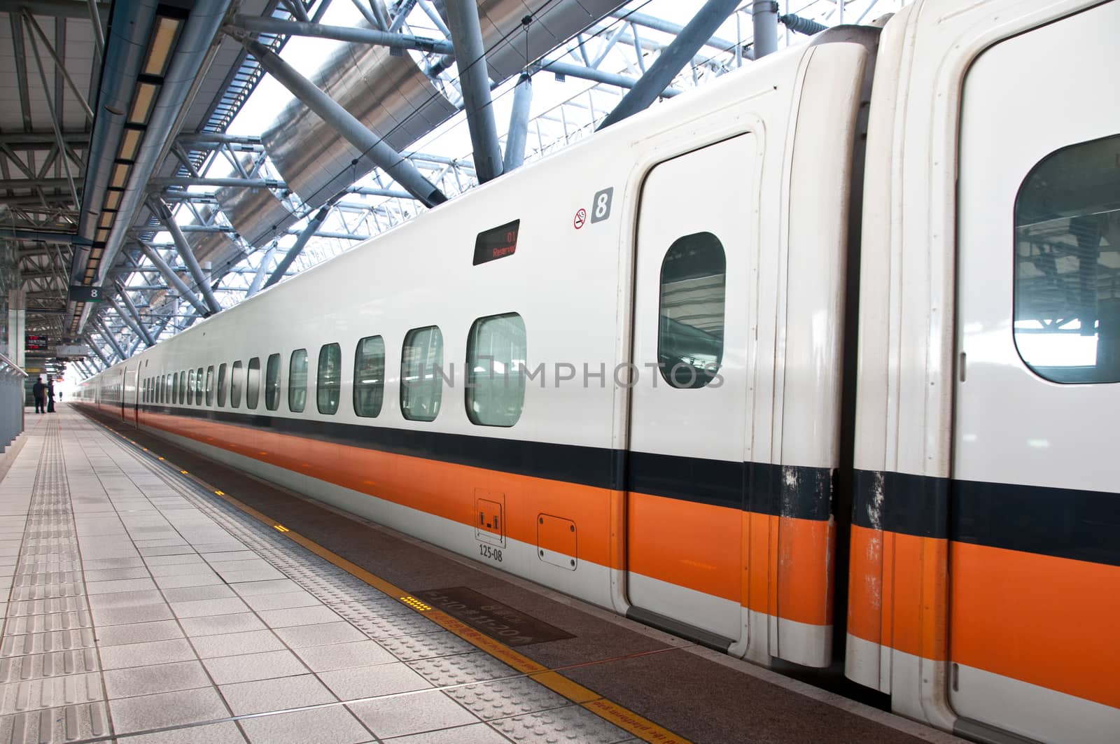 Taiwan High Speed Rail train carriage