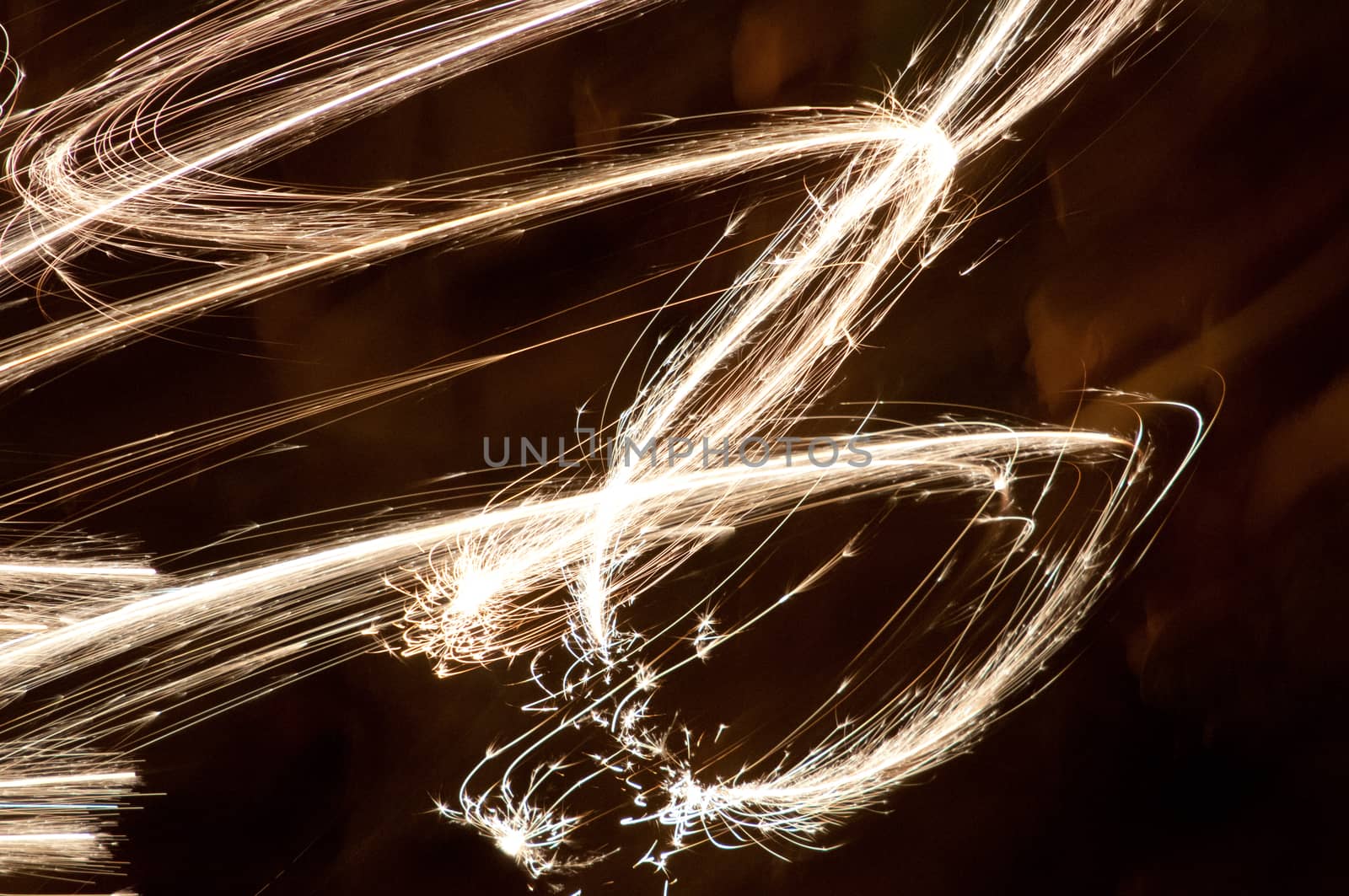 Fast lightning spark abstract swirl