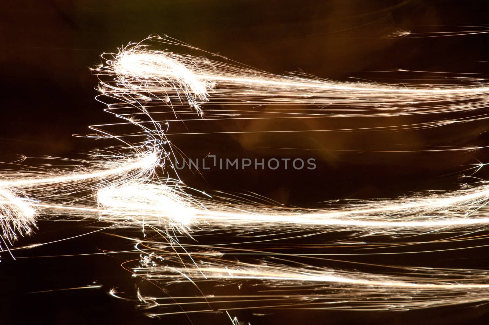 Abstract lightning spark swirl