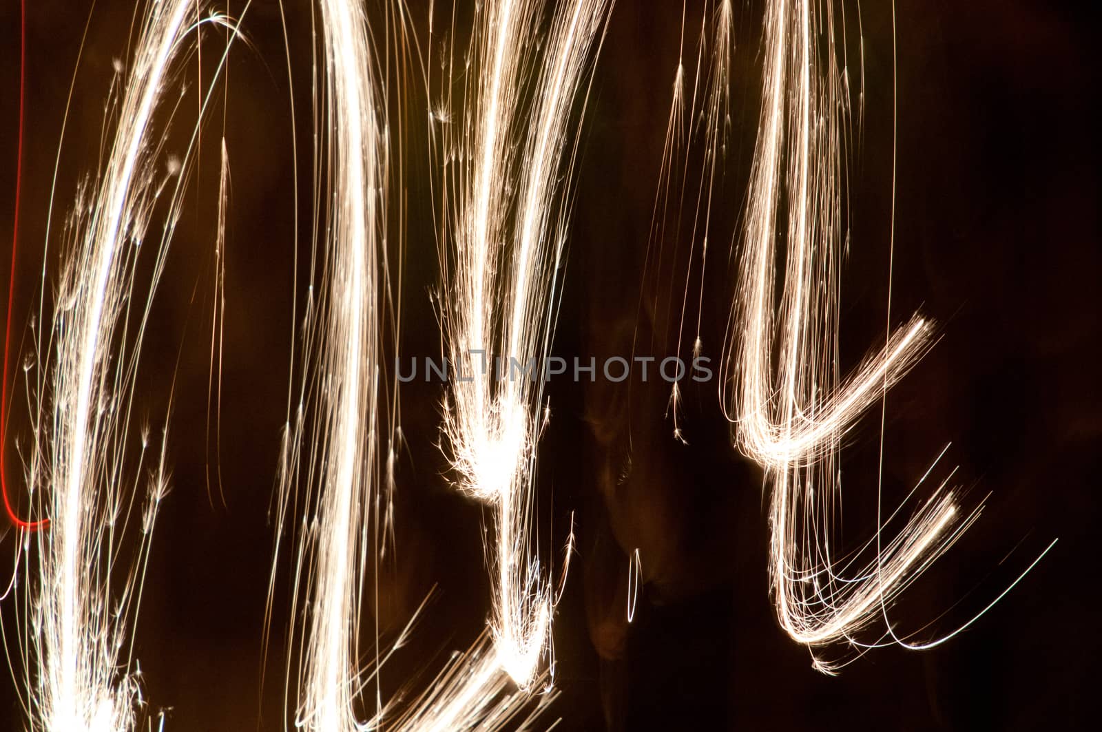 Abstract random lightning spark swirl