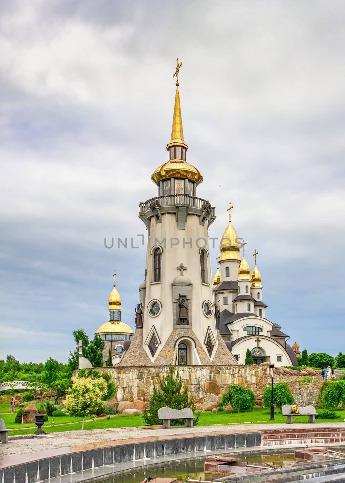 Temple Complex with landscape Park in Buki, Ukraine by Multipedia