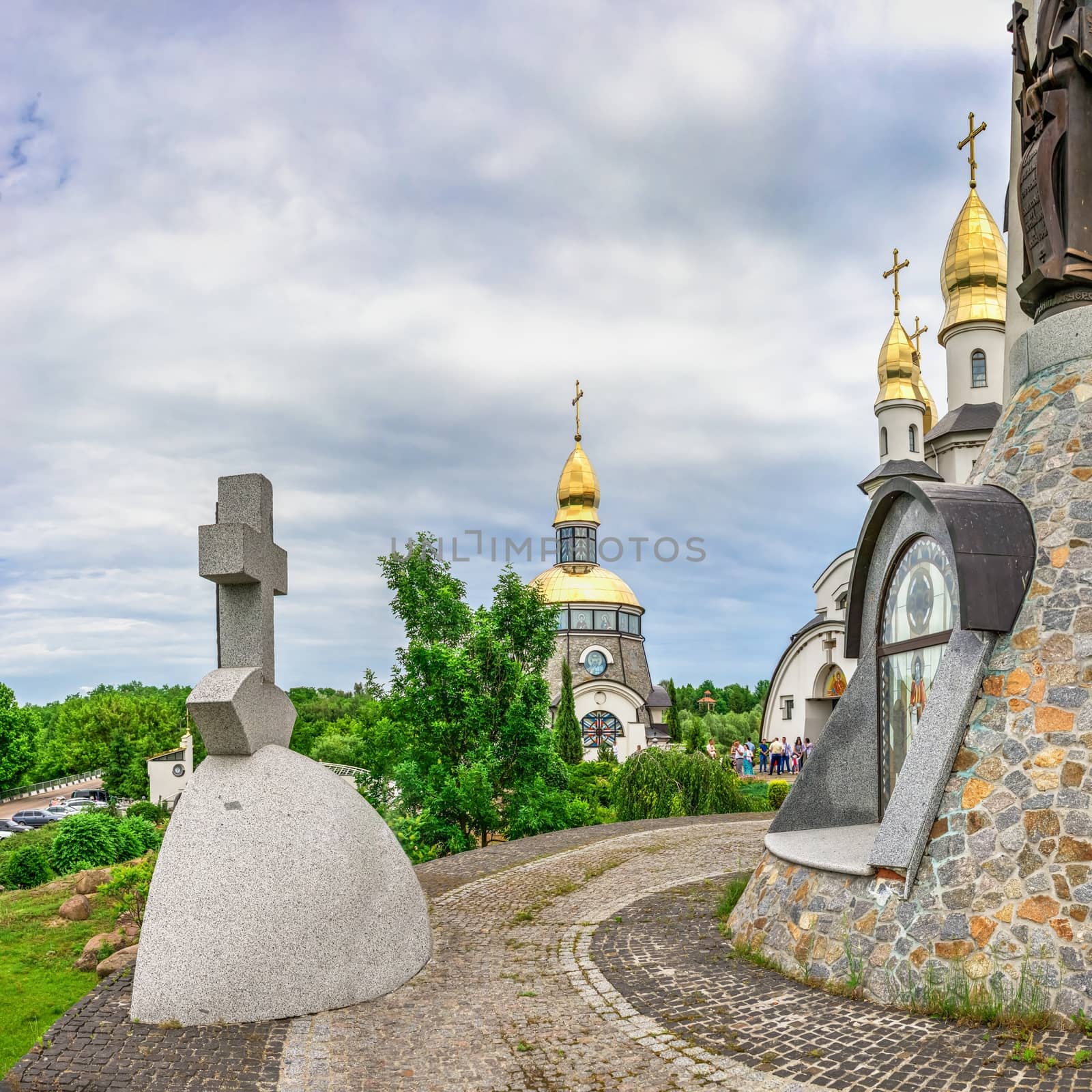 Temple Complex with landscape Park in Buki, Ukraine by Multipedia