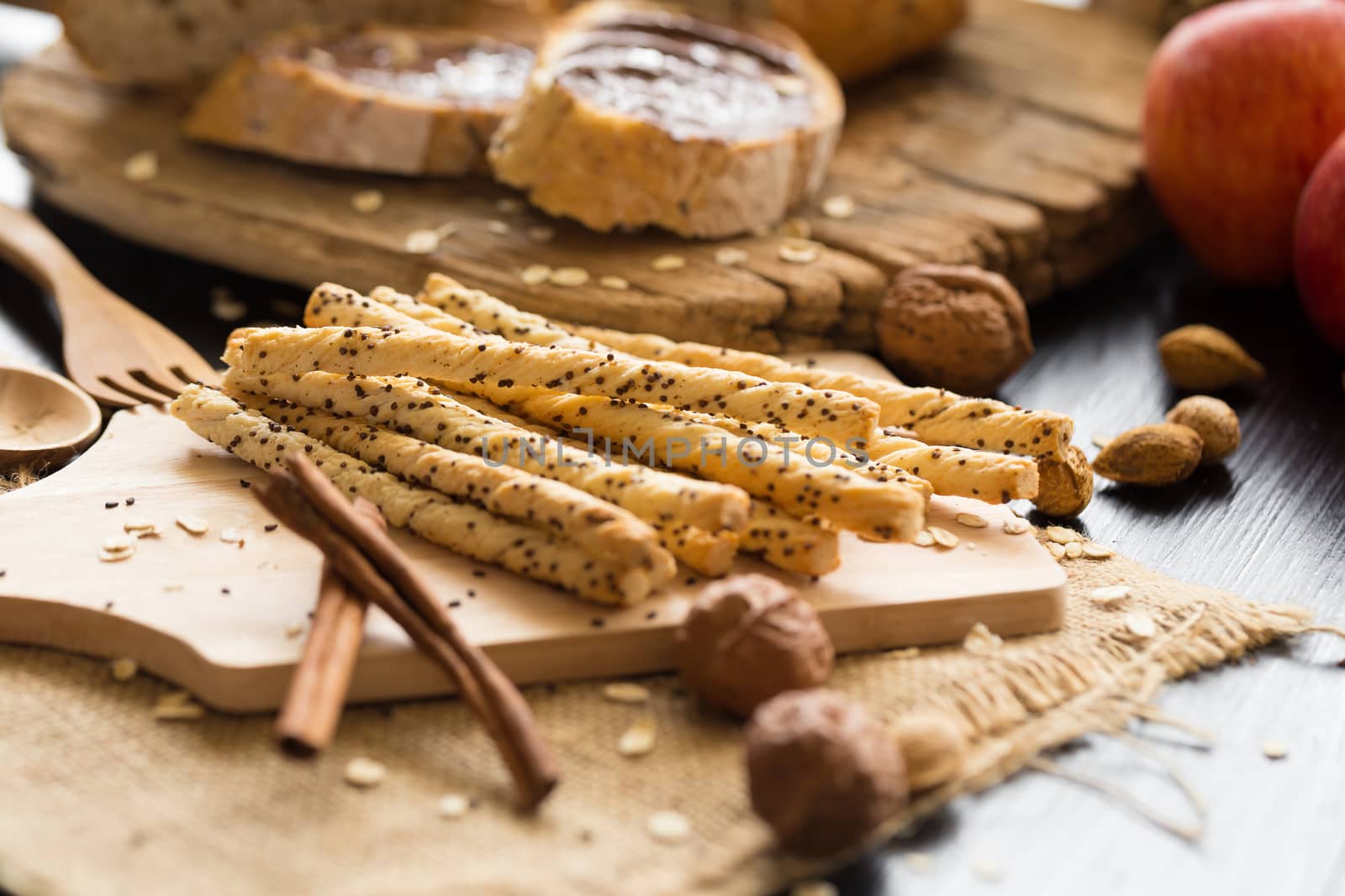 cinnamon bread Crispy twist pies. with a chocolate butter and re by kaiskynet