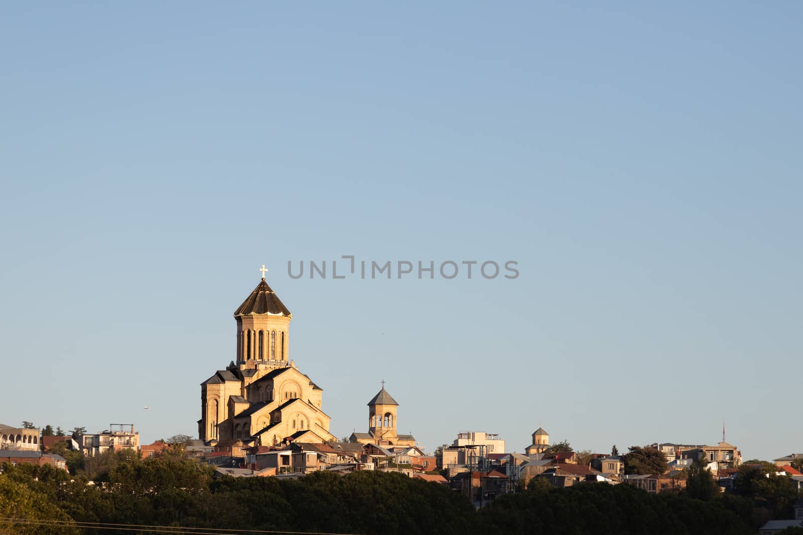 Holy Trinity Cathedral of Tbilisi Georgia. Cathedral of Orthodox Christianity by kgboxford