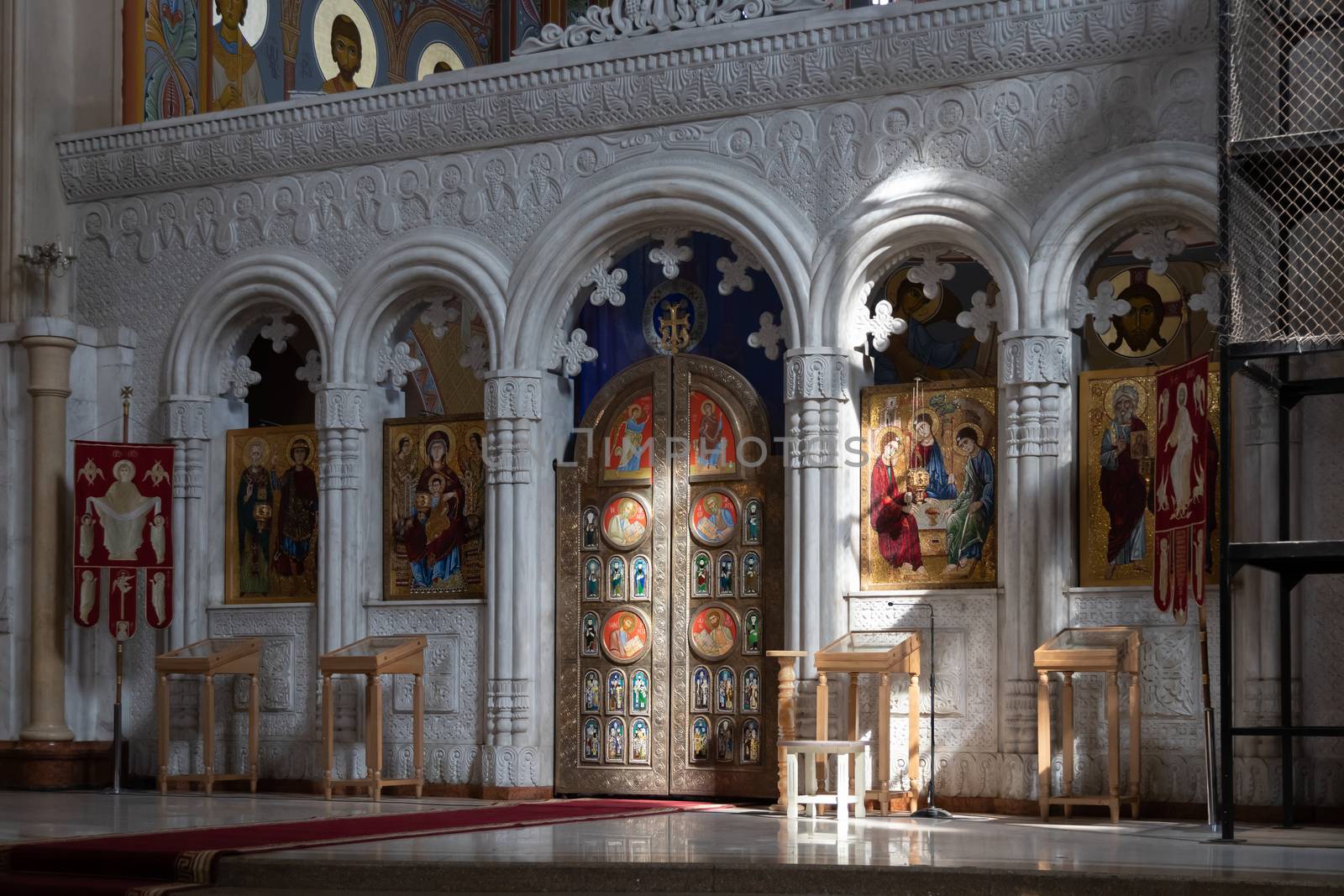 Holy Trinity Cathedral of Tbilisi, Georgia Interior 9/10/2019 by kgboxford