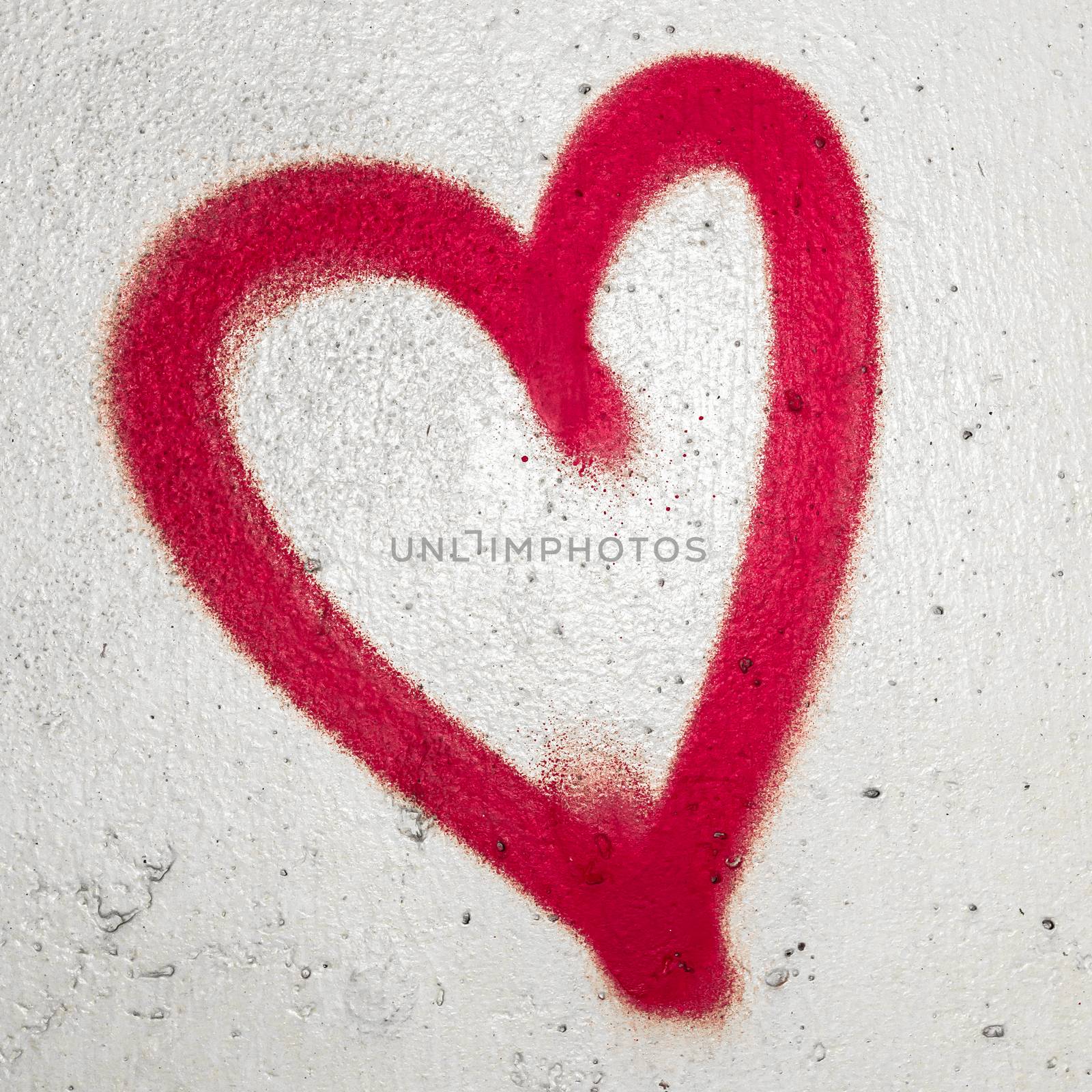 Red heart by germanopoli