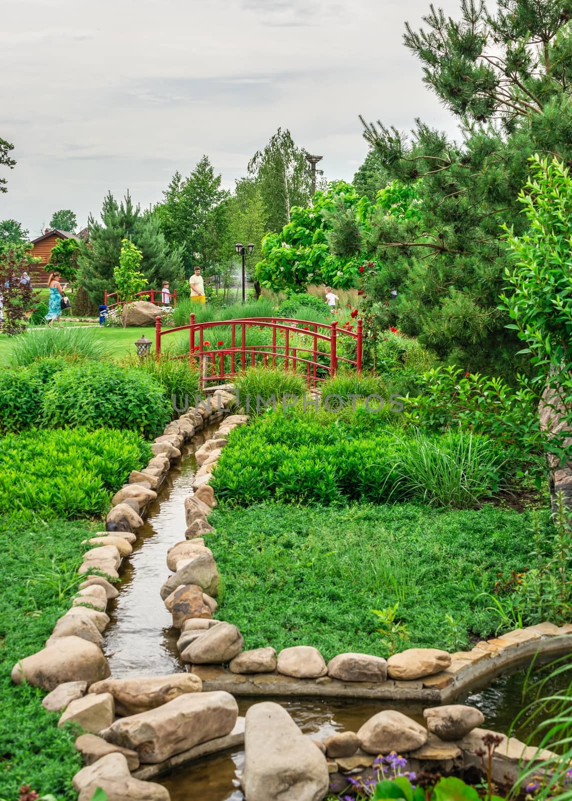 Park Sakura Island in Volodarka village, Ukraine by Multipedia