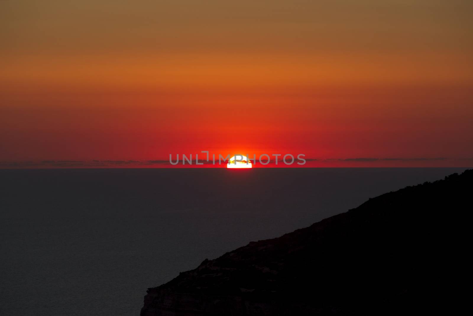 Sunset at Dingli Cliffs by PhotoWorks