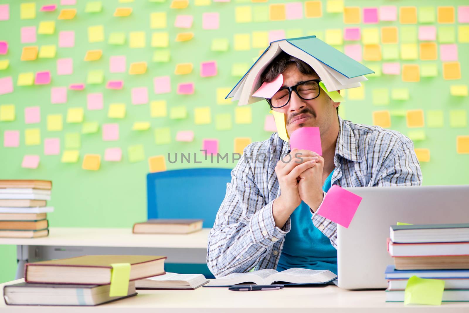 Student with many conflicting priorities