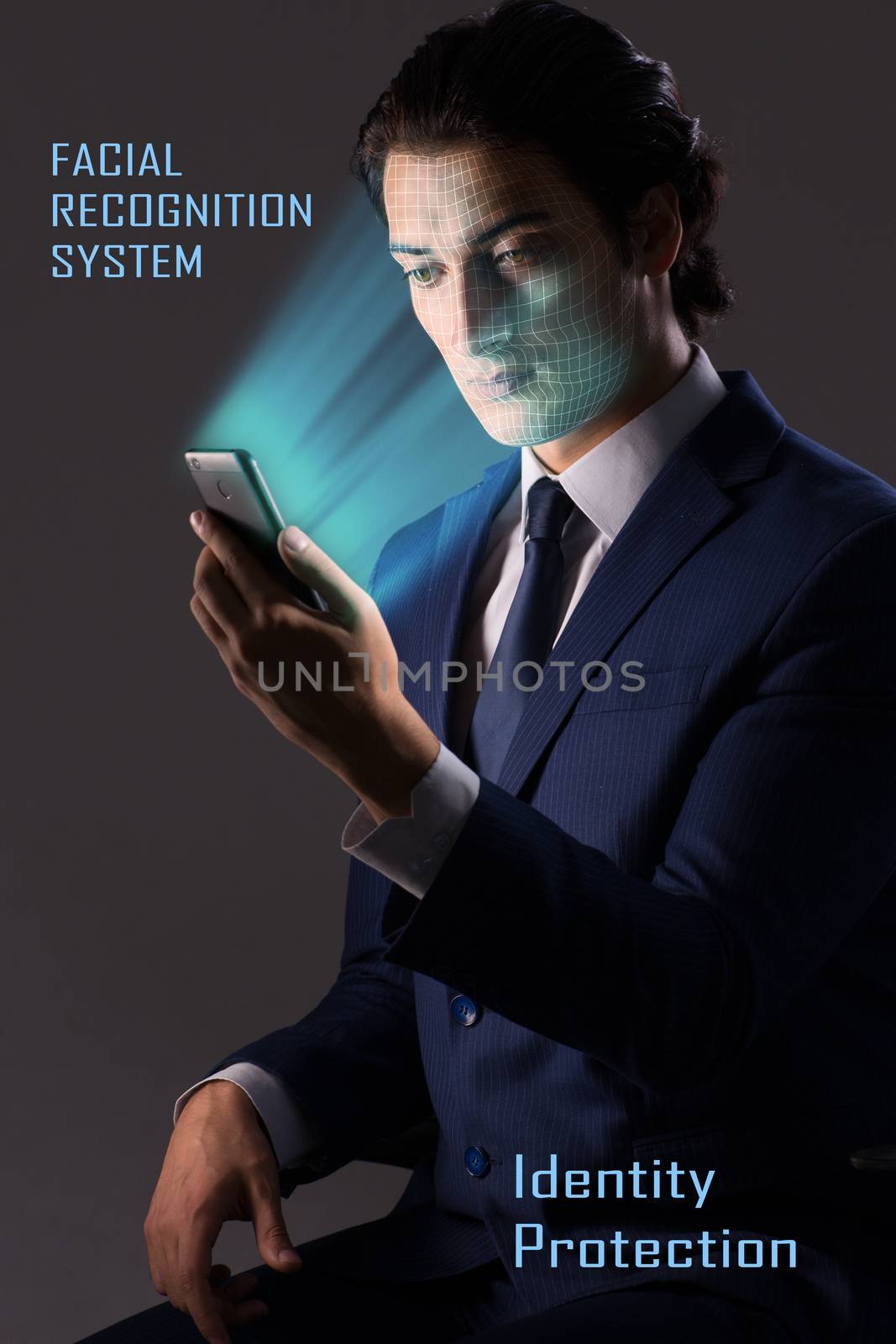 Concept of face recognition software and hardware by Elnur