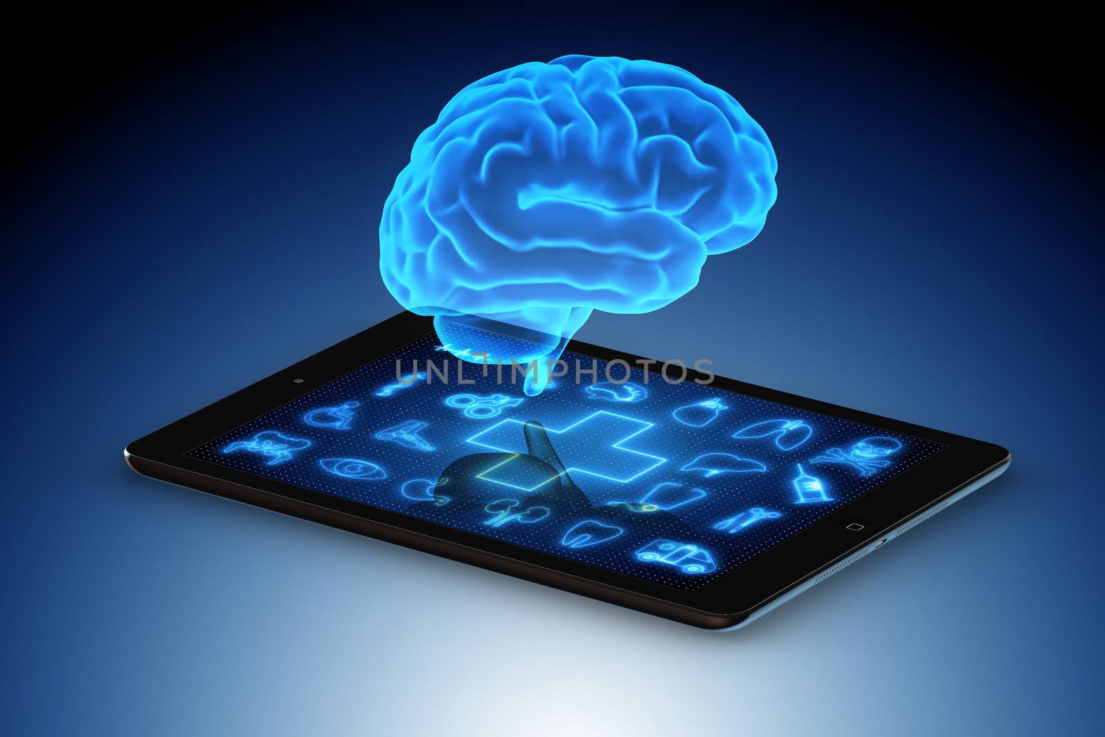 Artificial intelligence concept in telemedicine  by Elnur