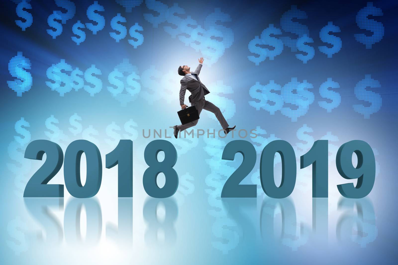 Concept of transition between 2018 and 2019