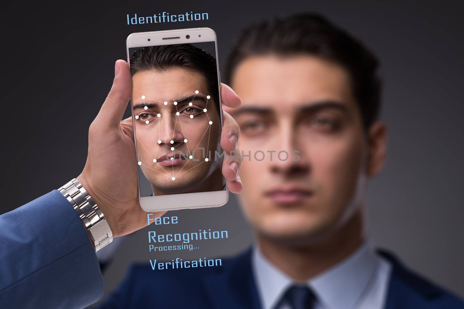 Concept of face recognition software and hardware by Elnur