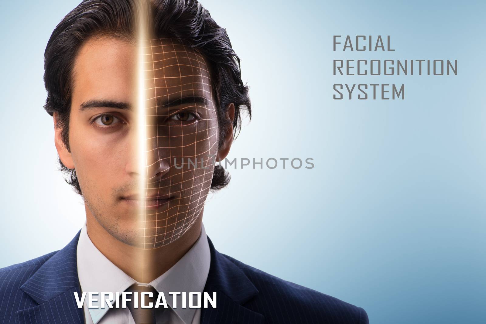 Concept of face recognition software and hardware by Elnur
