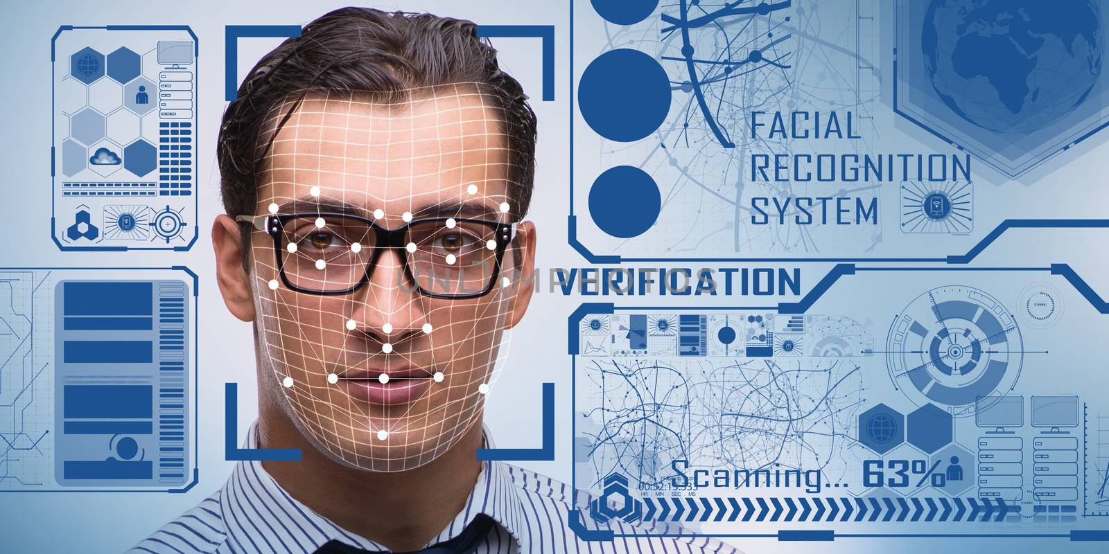 Concept of face recognition software and hardware