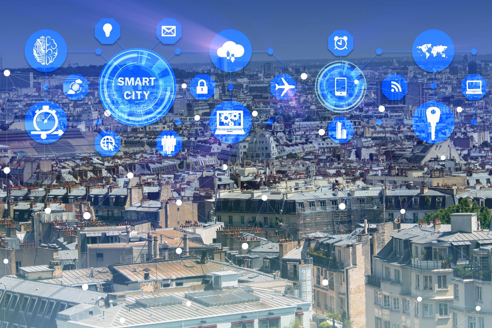 Concept of smart city and internet of things by Elnur