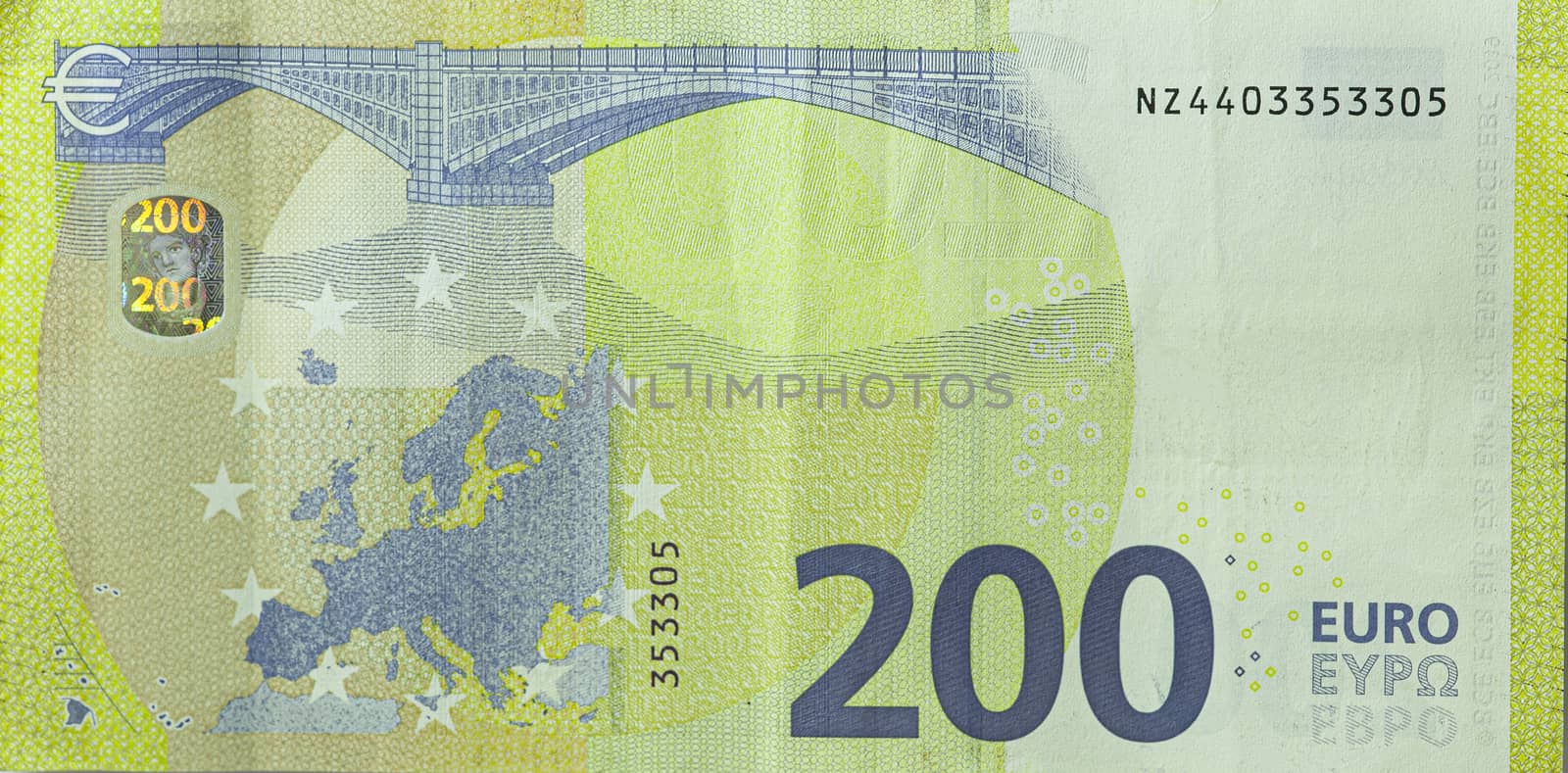 Two hundred Euro bill 4 by pippocarlot