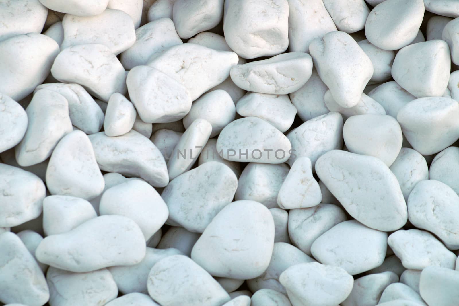 white stones texture for background close up by Annado