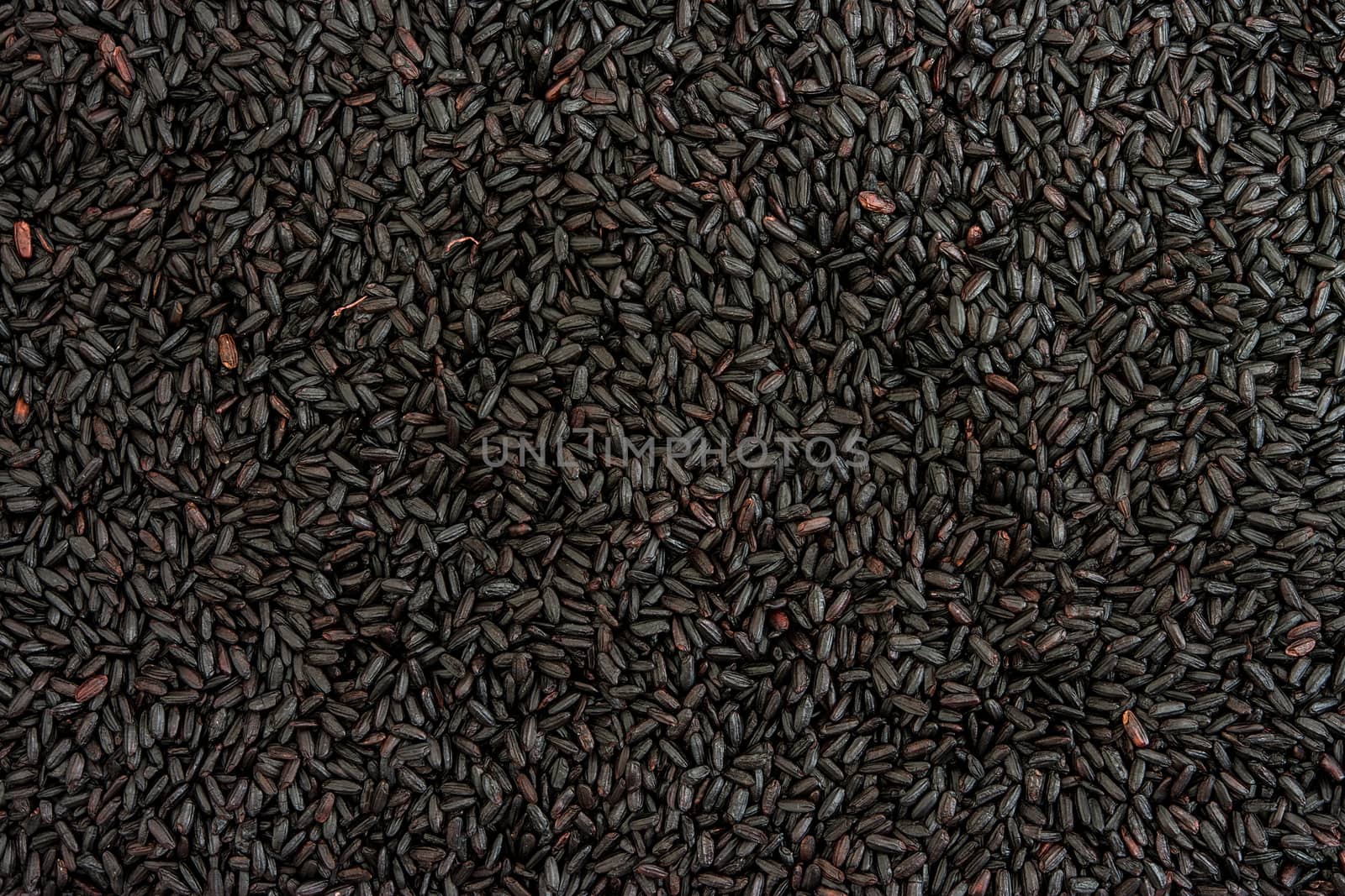 Black rice background