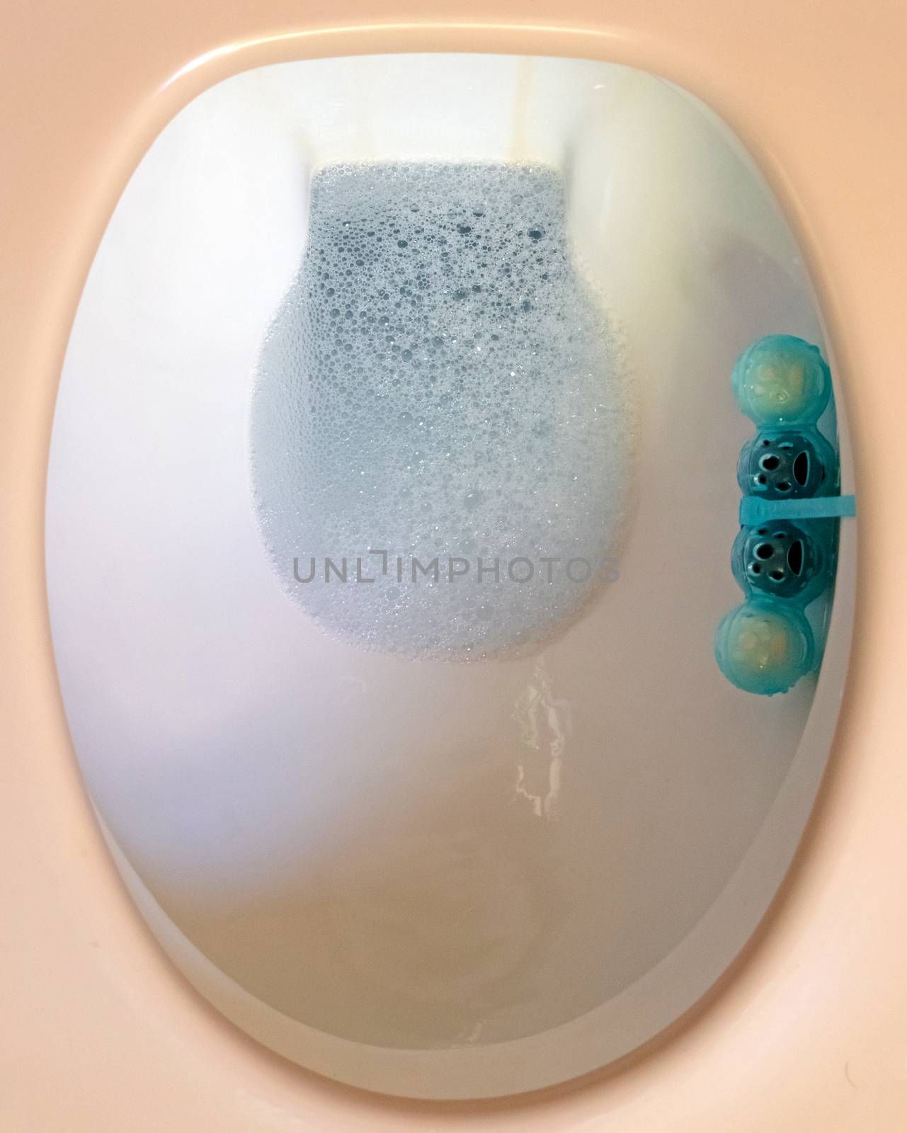 Very old toilet in a brown bathroom by michaklootwijk