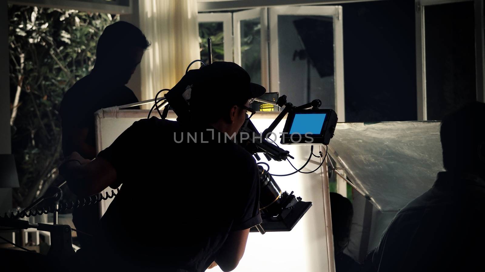 Making of TV commercial production in studio by gnepphoto