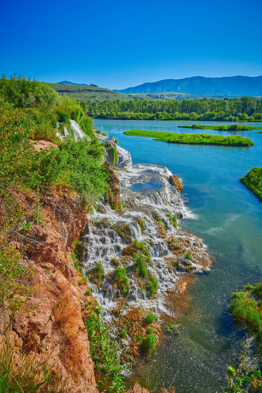 Fall Creek Falls with the Snake River by patrickstock