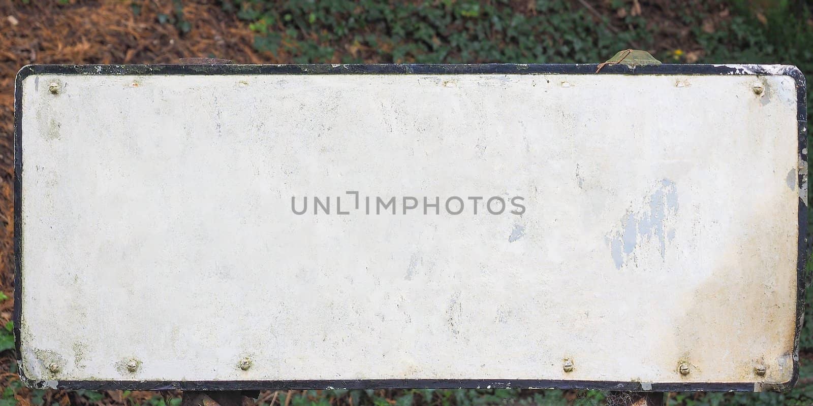 blank sign with copy space by claudiodivizia