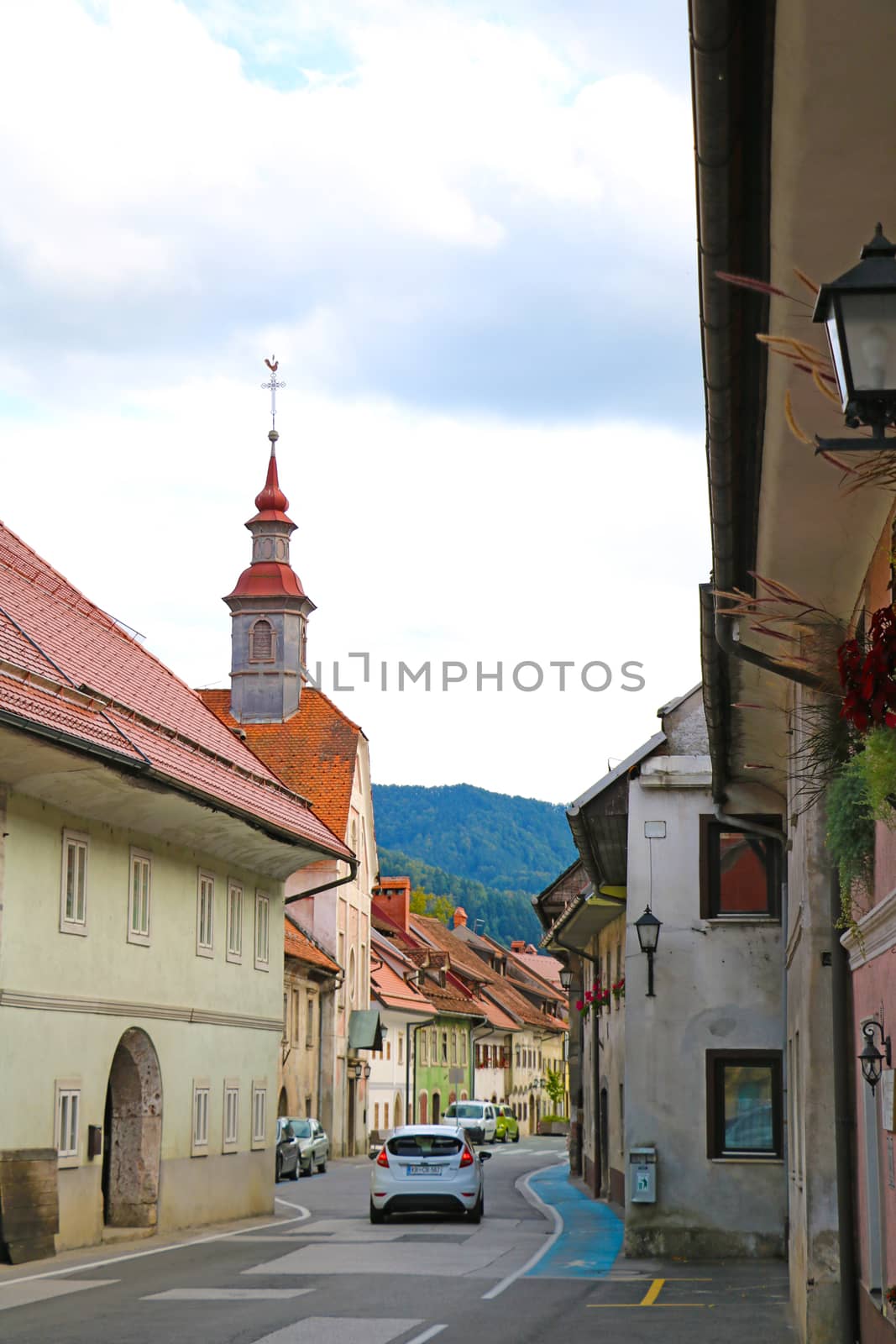 Nice cozy streets of the old city