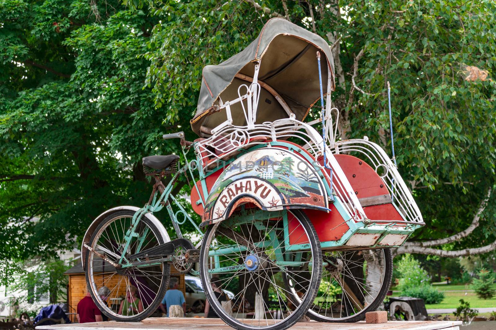 Tricycle rickshaw by ben44