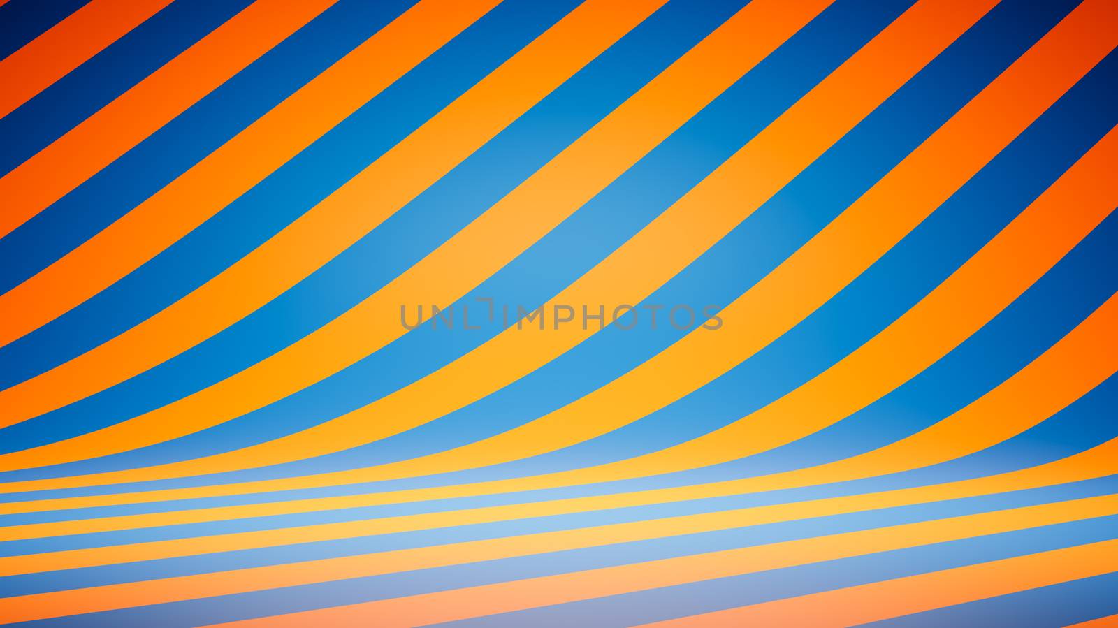 Empty Blank Colorful Striped Pattern Studio Background by make