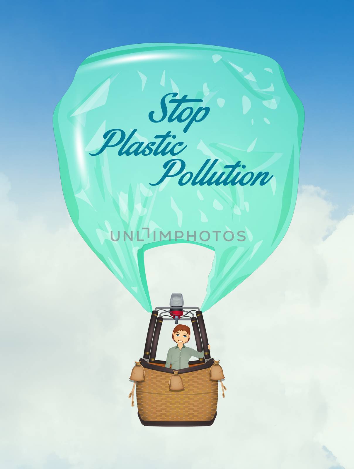 Stop plastic pollution by adrenalina