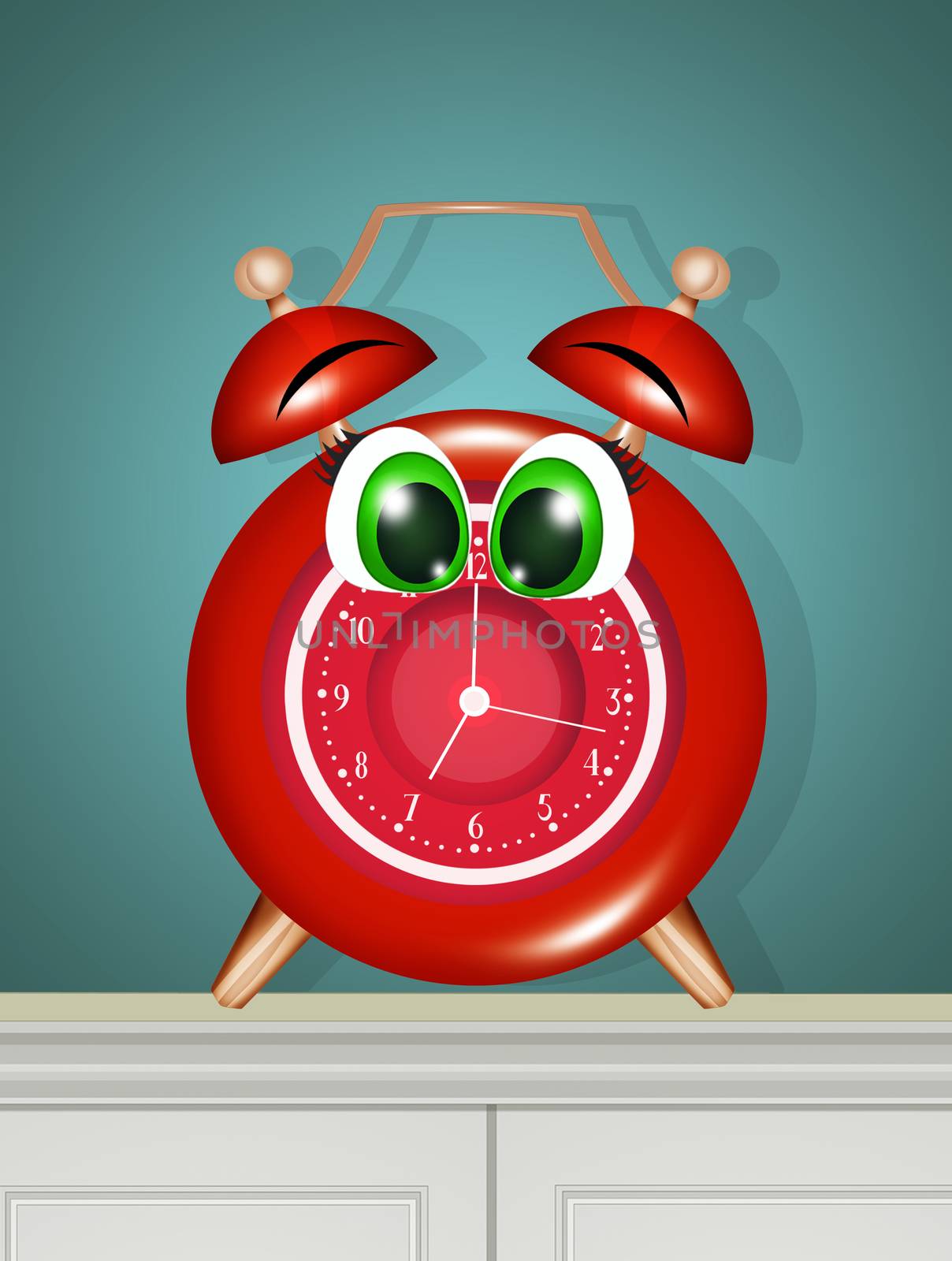 illustration of alarm clock