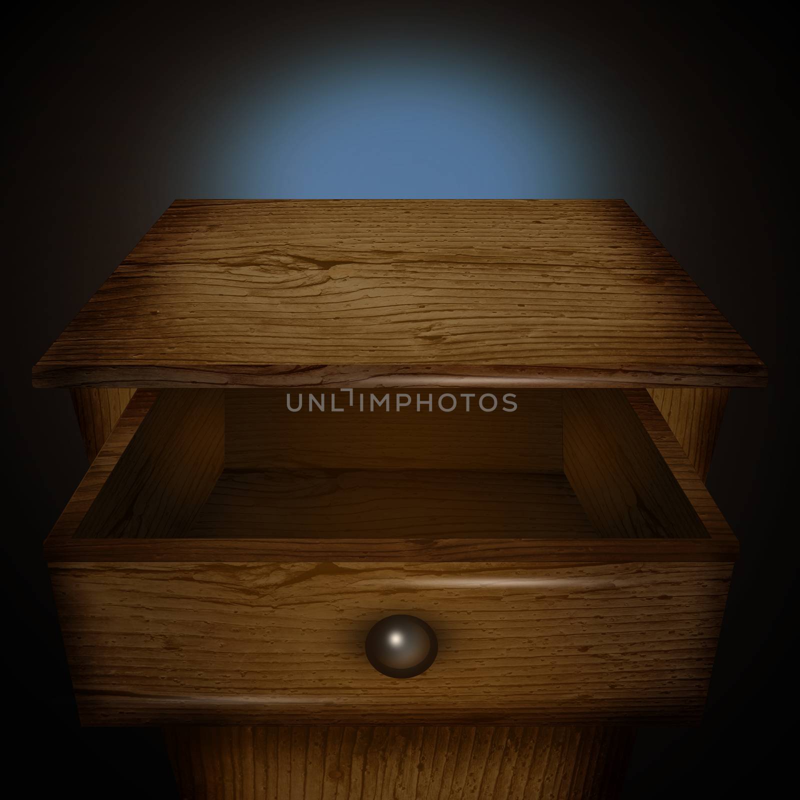 illustration of dreams in the drawer