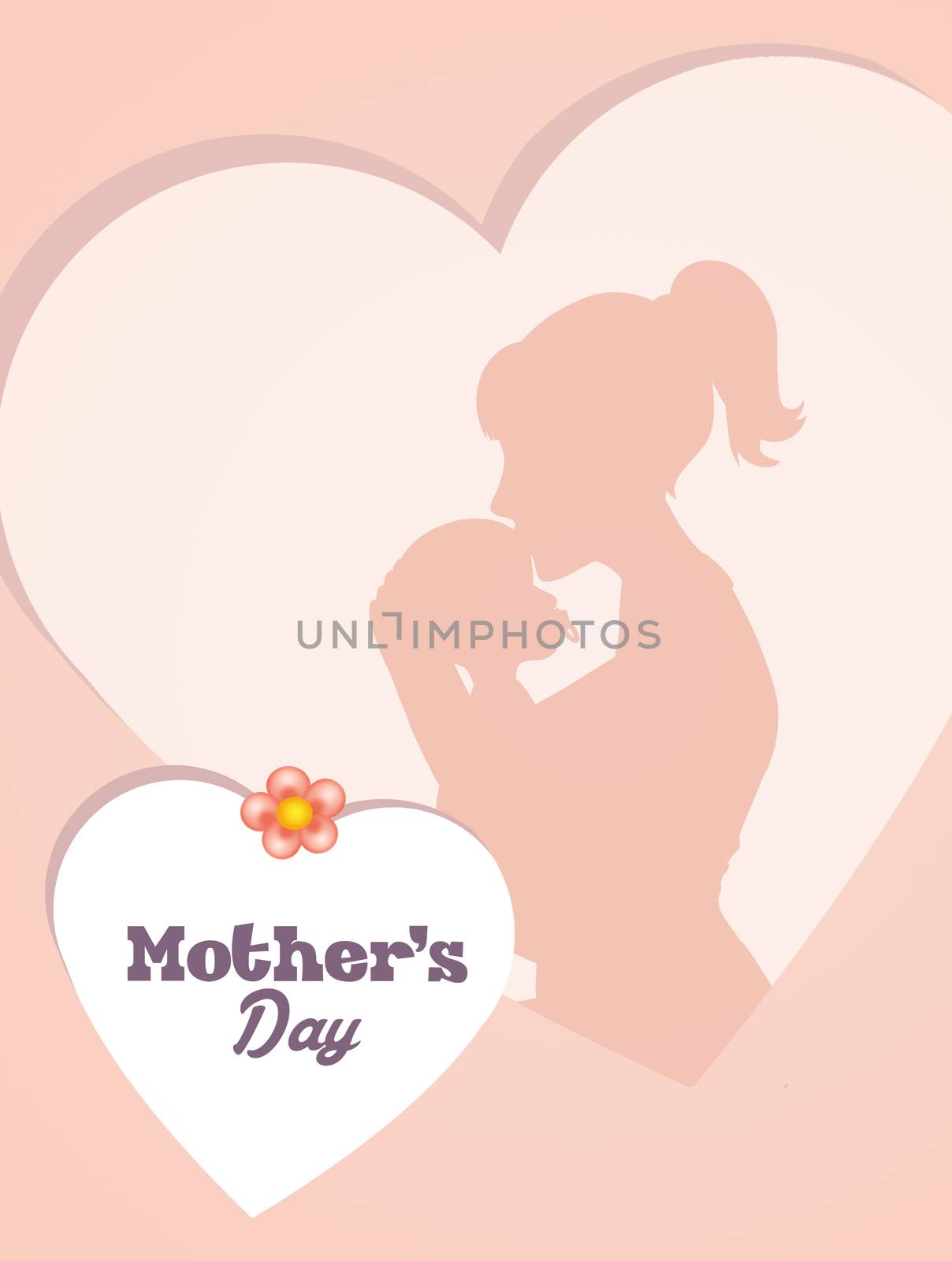 illustration of happy mother's day