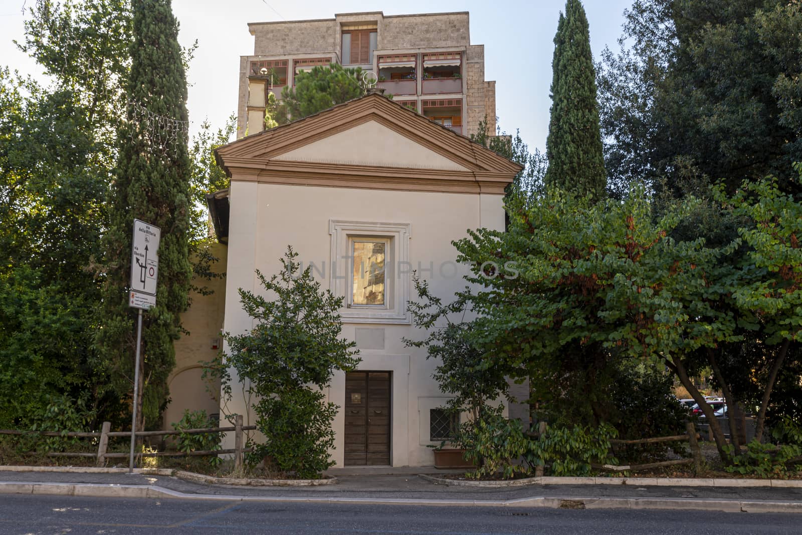 church of Santa Maria degli Spiazzi in square Dalmazia Terni