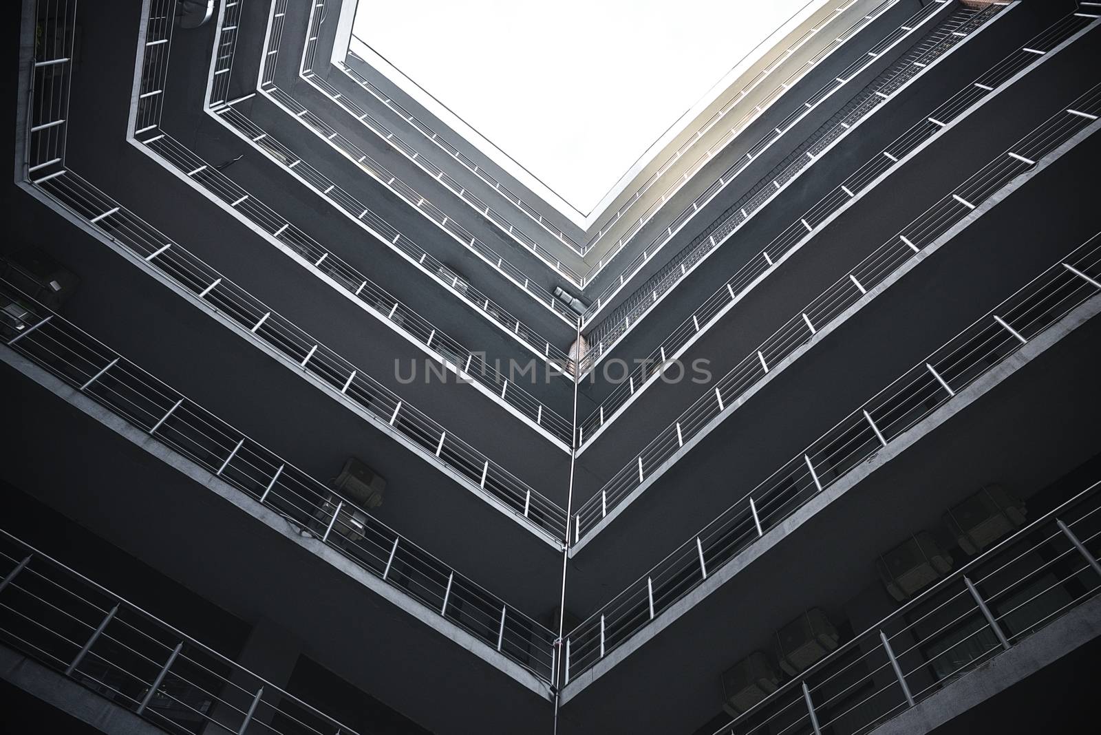 tall building overlooking the sky