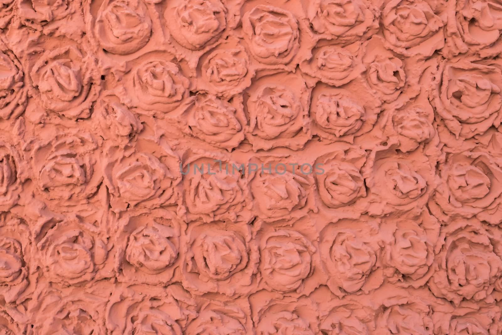 Decoration element, wall stucco, rose shape pattern. It can be used as background.