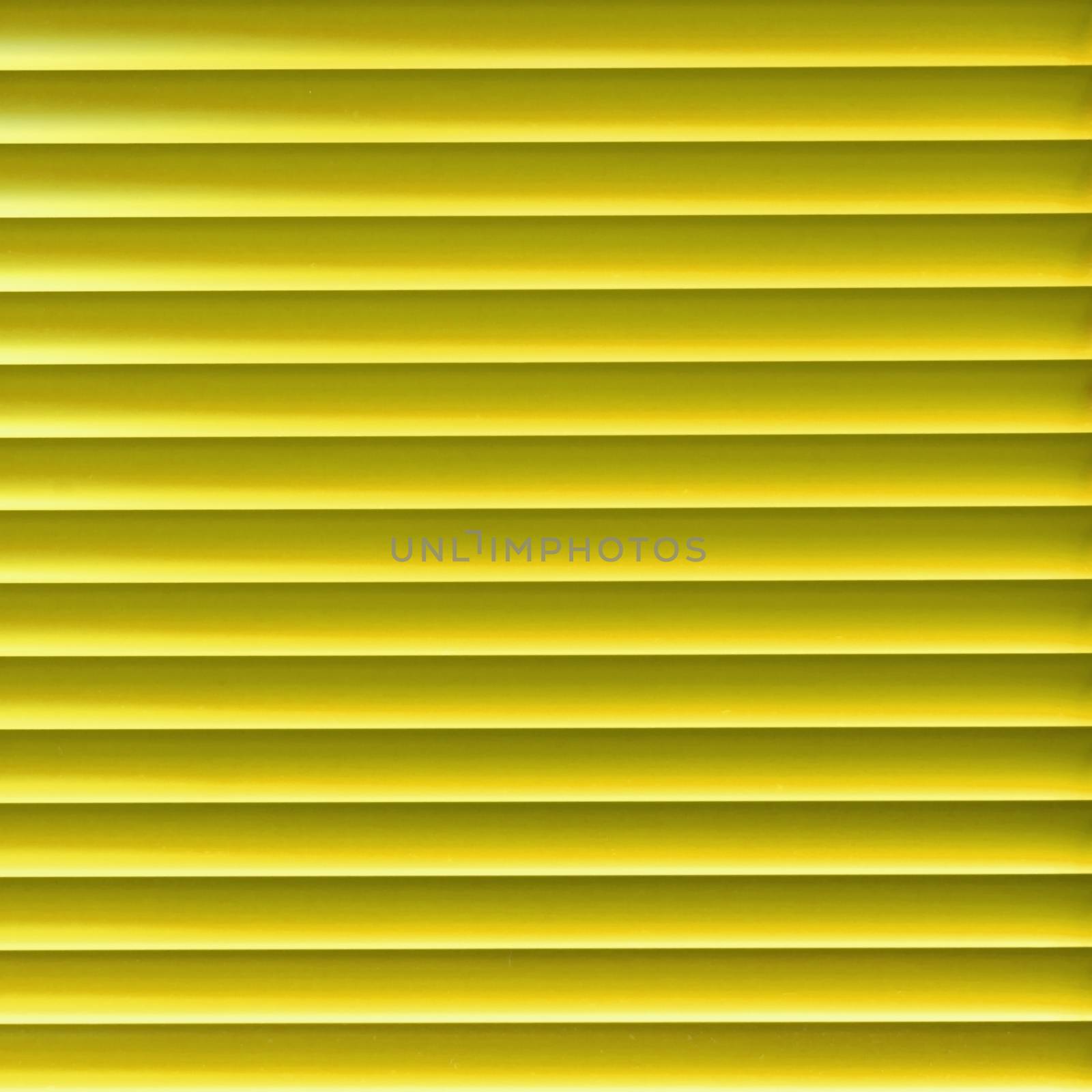 Modern yellow light blinder close up background