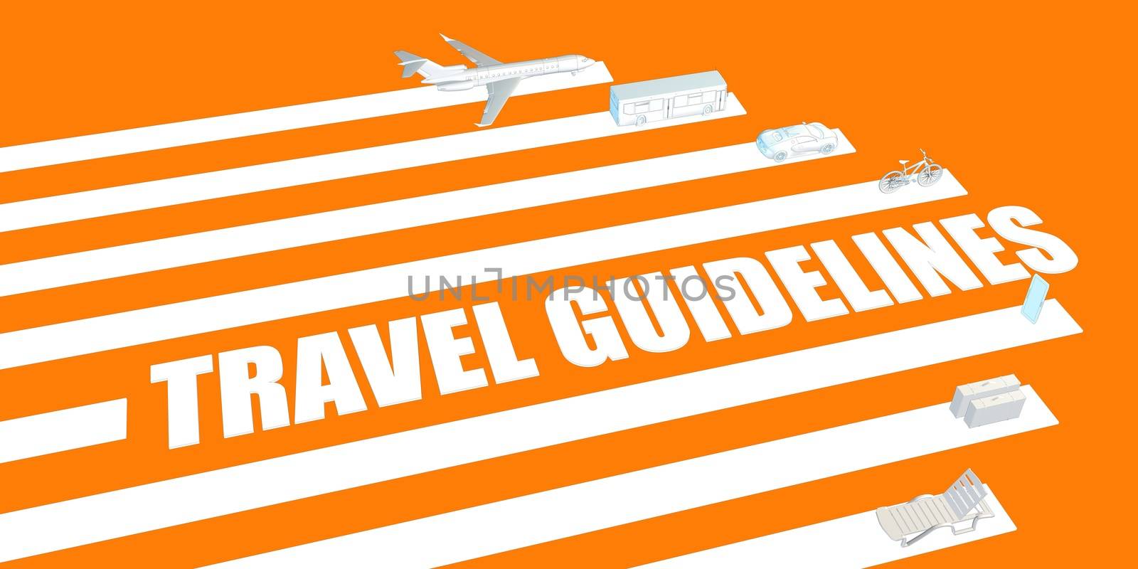 Travel Guidelines for Post Pandemic Recovery Concept