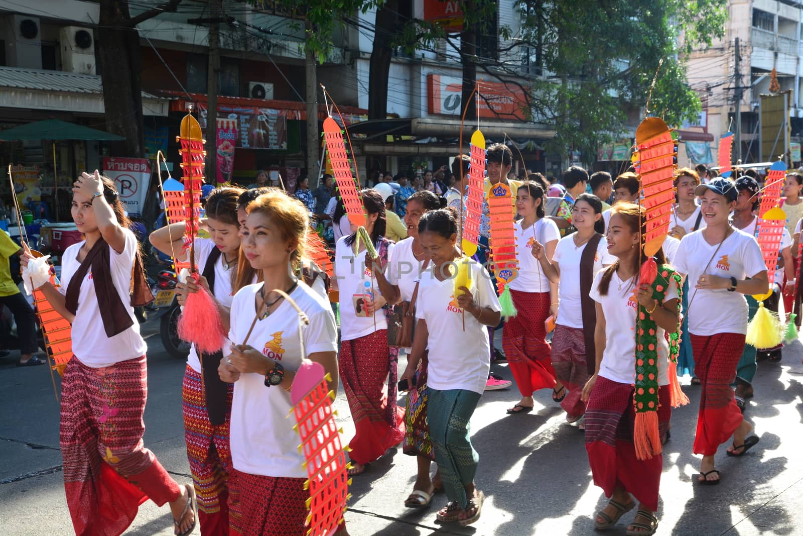 Songkran Festival in the Thai-Mon style by ideation90