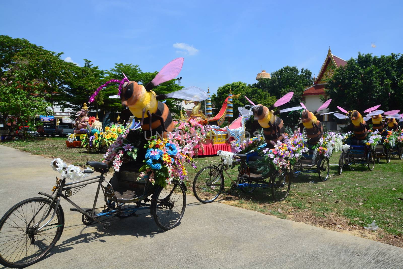 Songkran Festival in the Thai-Mon style by ideation90