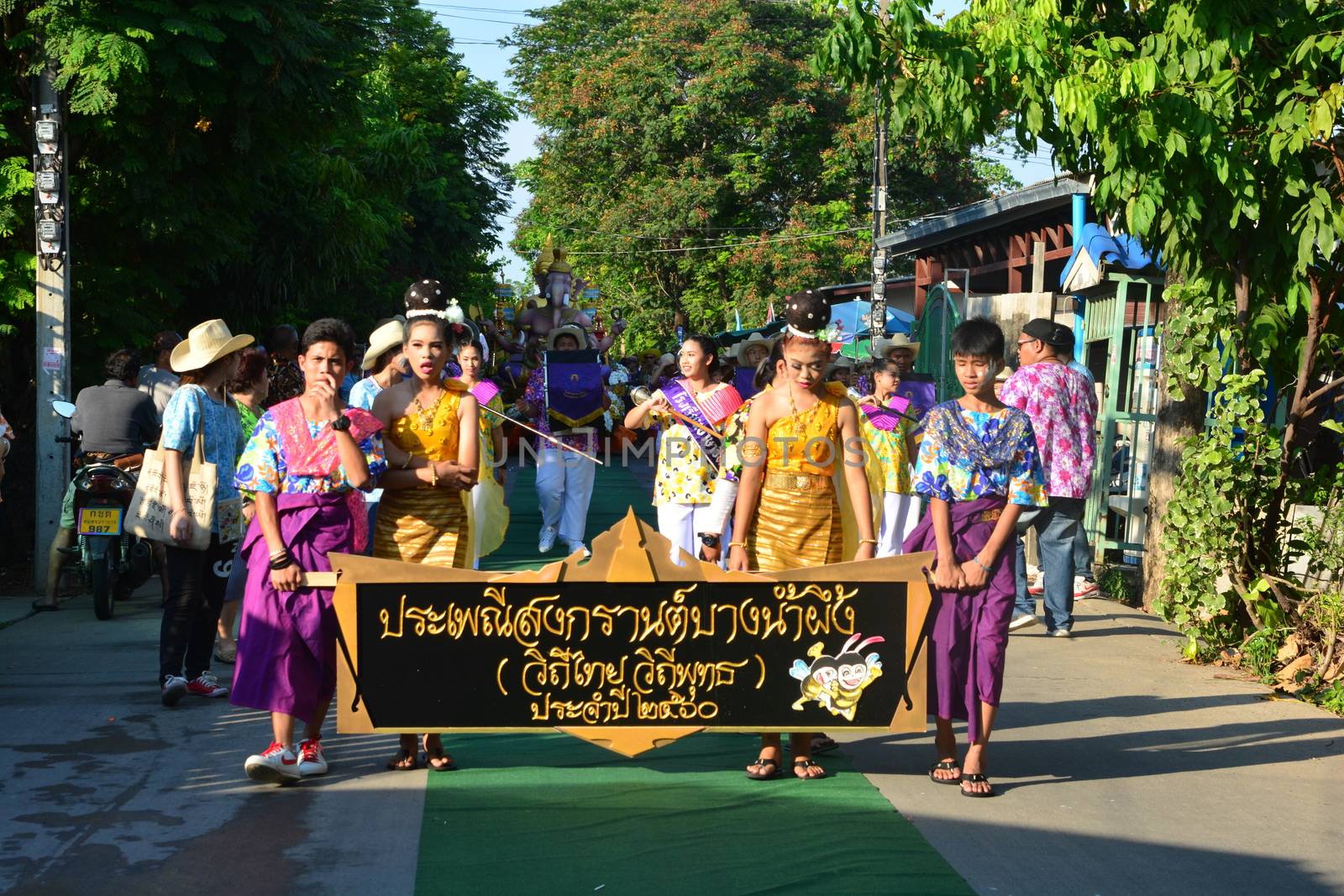 Songkran Festival in the Thai-Mon style by ideation90