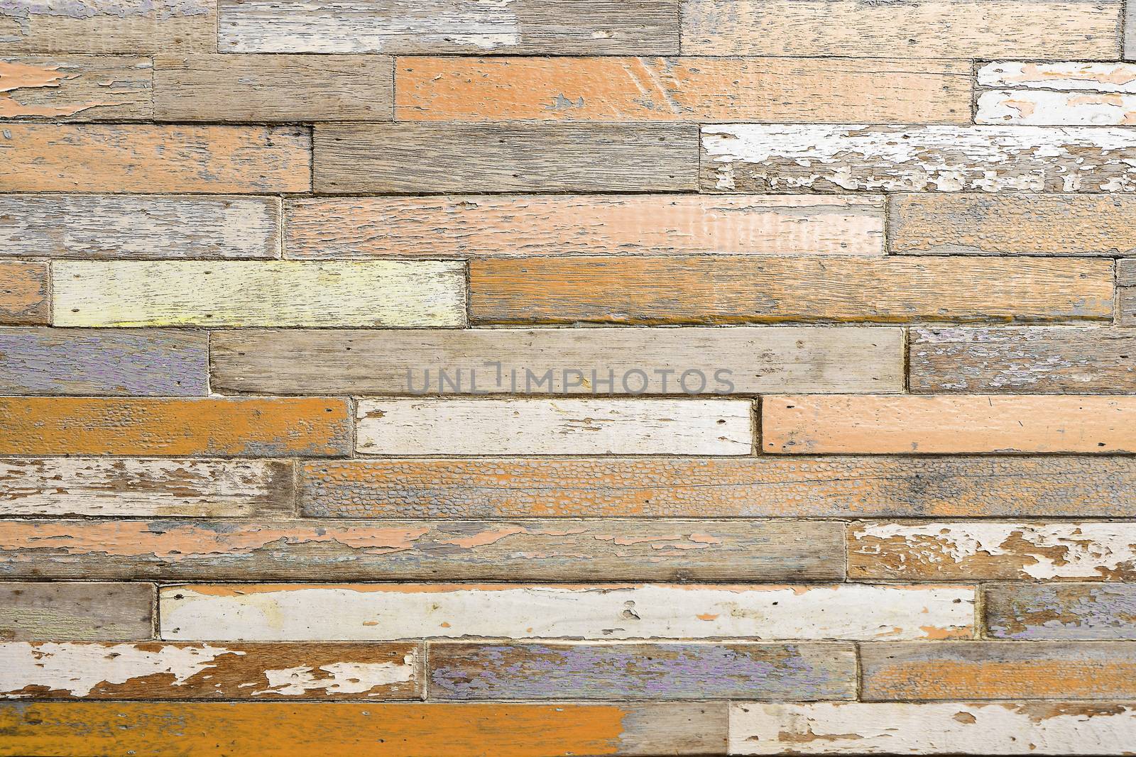 old wood texture background. Vintage wood background with brown color peeling paint.